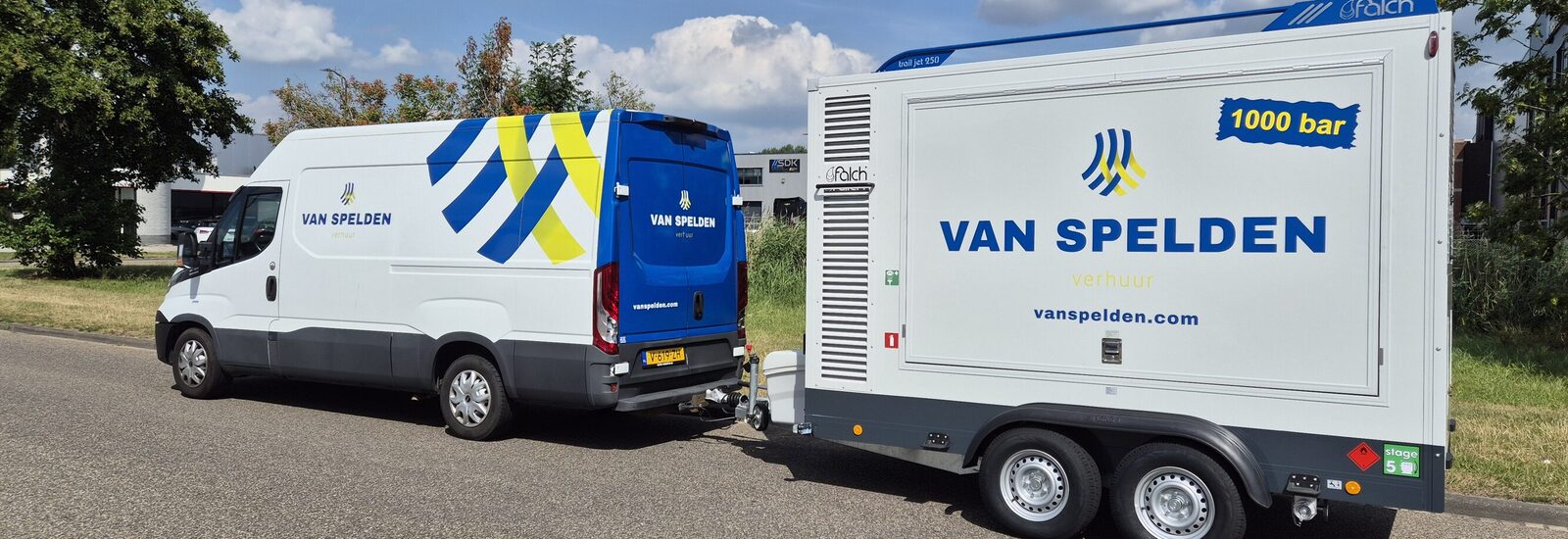 Verhuur van hogedrukpompen